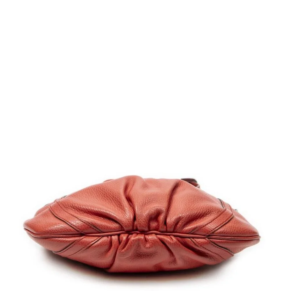 Gucci Small Dring Messenger Red Grain Calfskin Leather - Picture 6 of 10